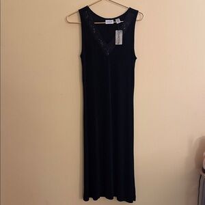 NWT Chico's Travelers Black Women’s Dress